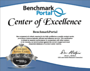 BenchmarkPortal Center of Excellence