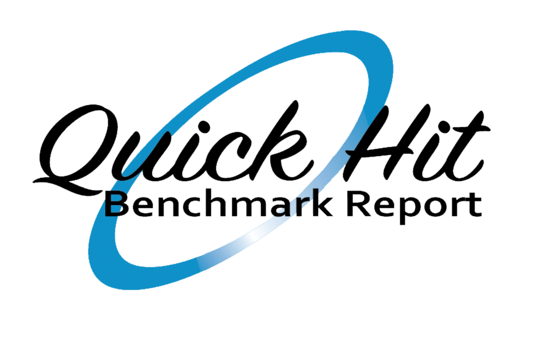 Benchmark Report Quick Hit Edition BenchmarkPortal
