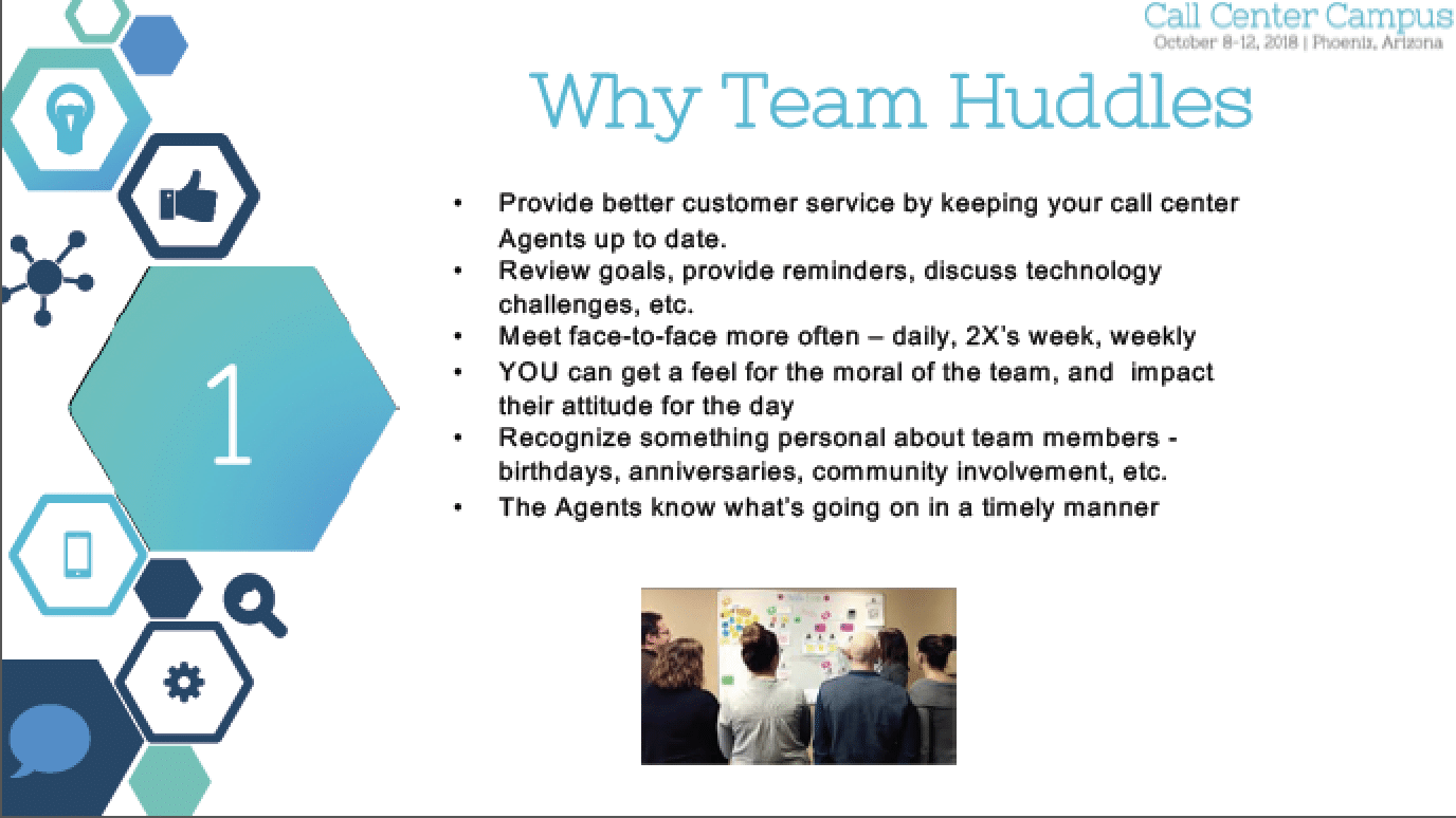 Team Huddles BenchmarkPortal