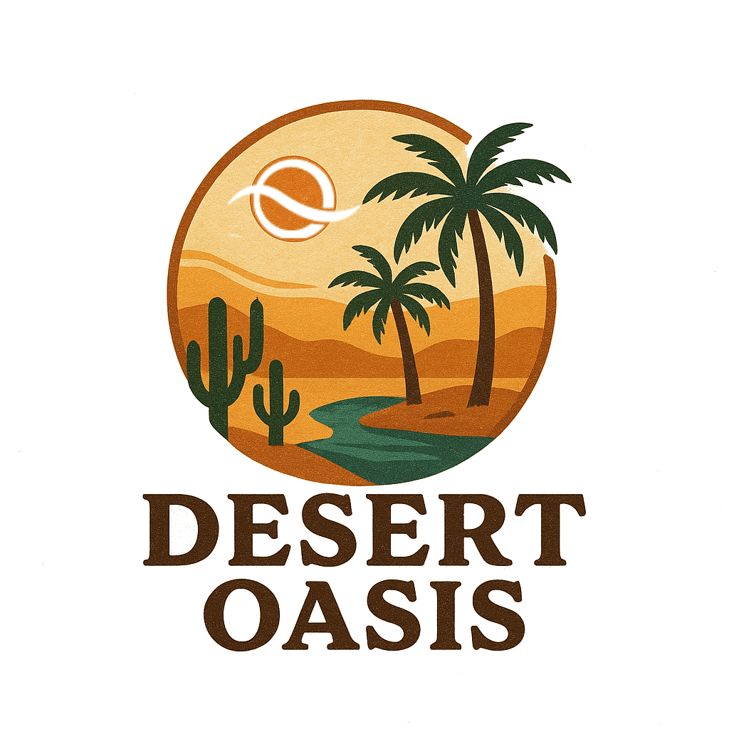 Desert Oasis Vintage Logo transparent