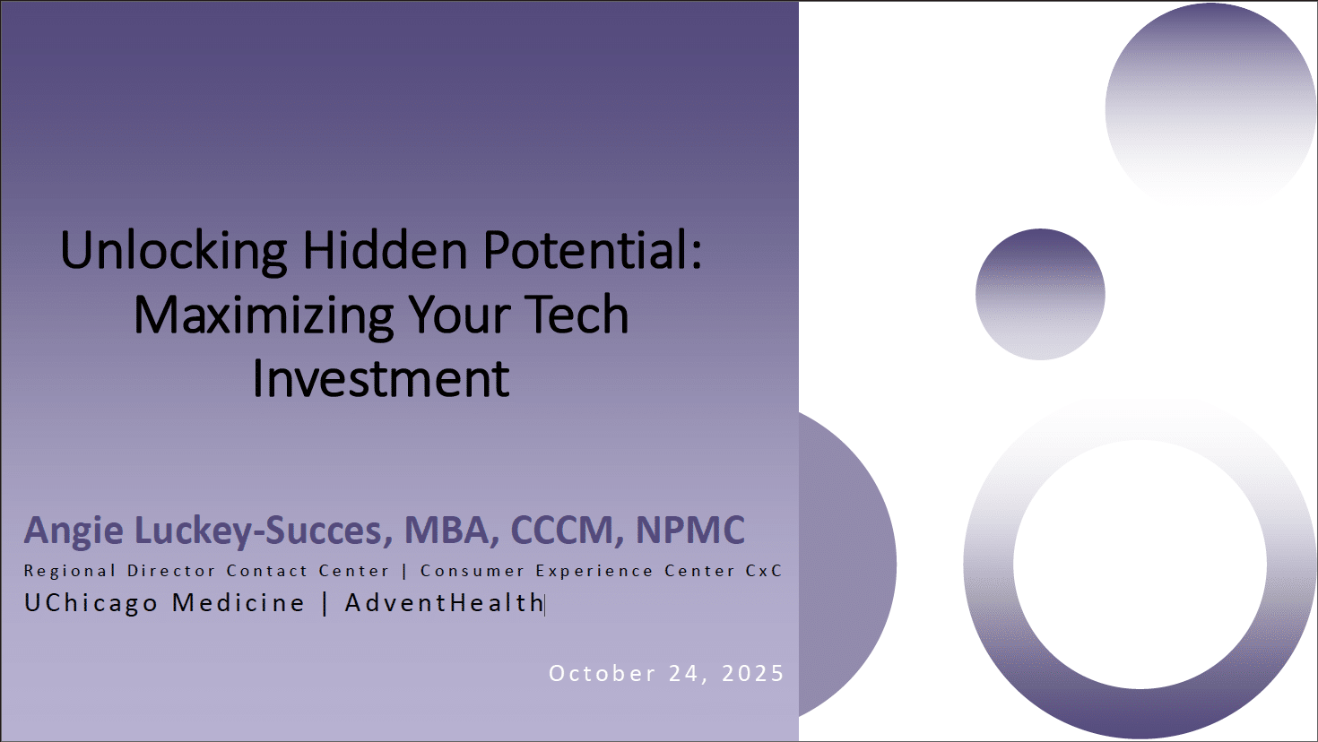 Call Center Campus Attendee Page 12 Unlocking Hidden Potential – Maximizing Your Tech Investment