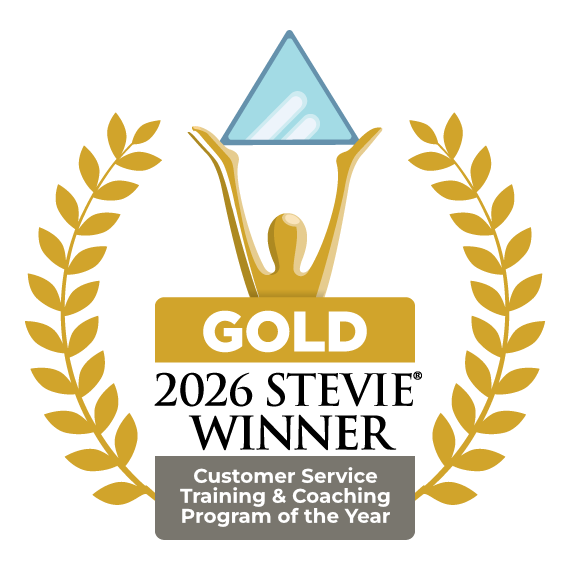 Stieve Awards Gold winner seal Contact Center Agent Training